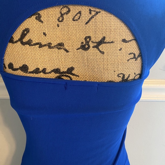 Boohoo blue bodycon dress - Picture 4 of 5